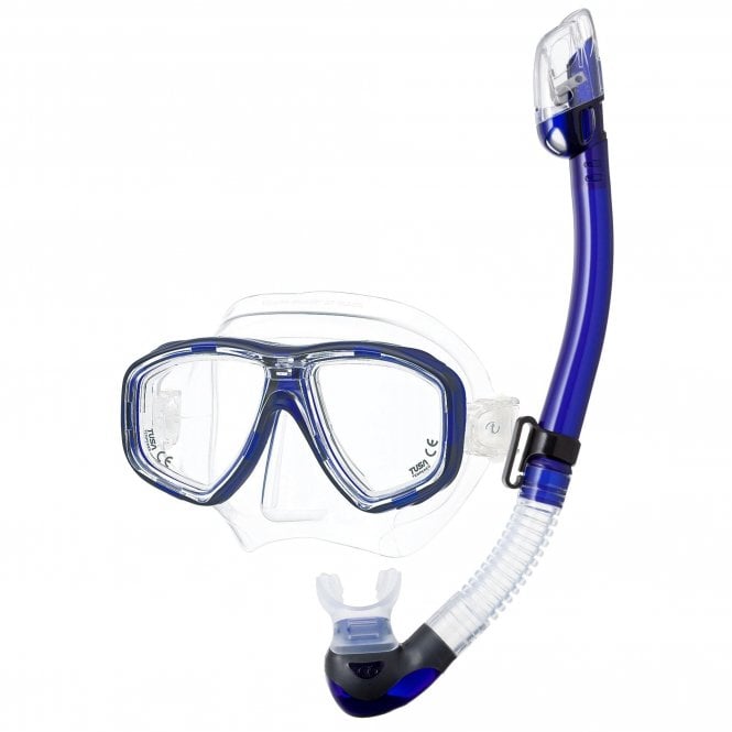 TUSA Ceos Elite Snorkelling Set with Gauge Reader Corrective Lenses